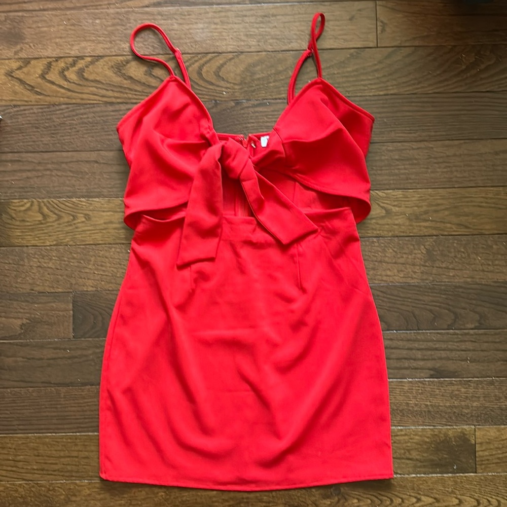 Tobi red dress